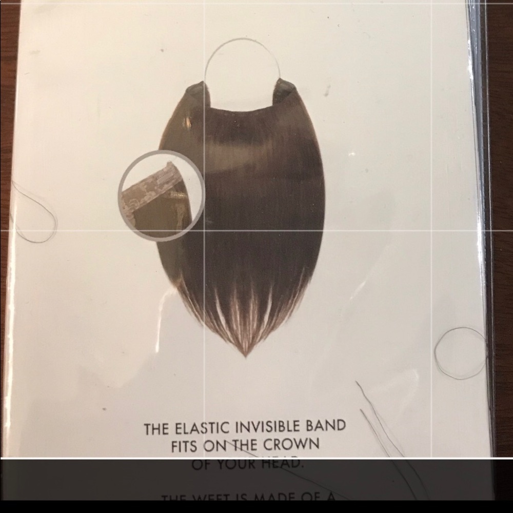 Human Hair Extentions with Invisible Band